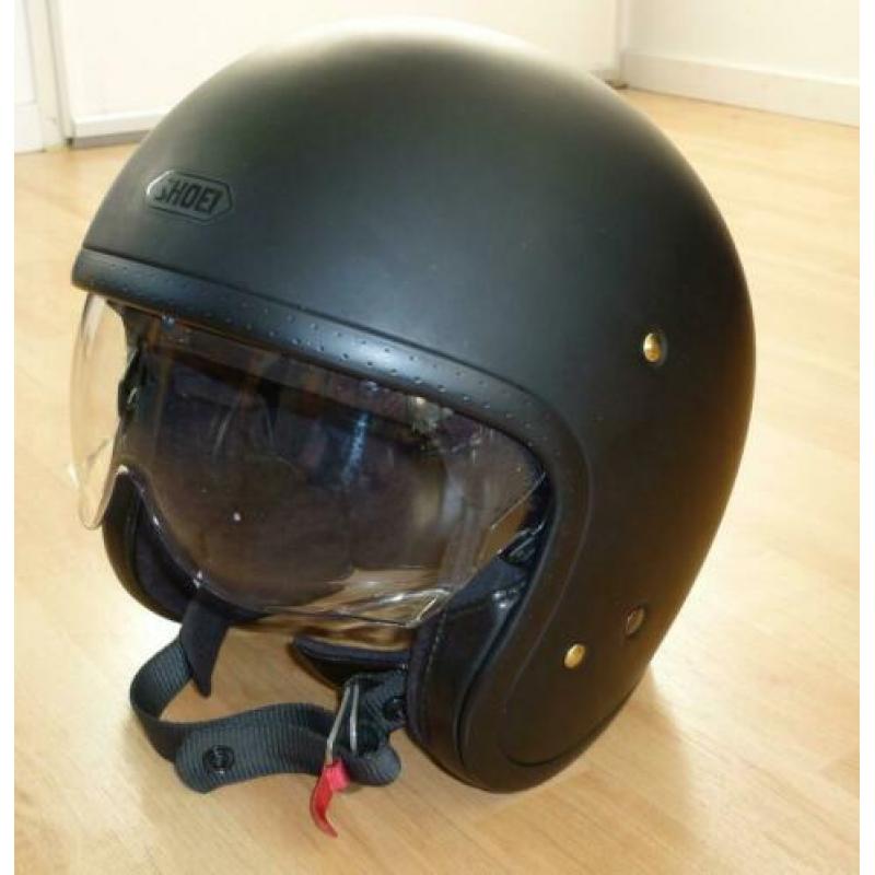 SHOEI J.0 JETHELM - Mat Zwart - Mt. S - Fiberglass - JO Helm