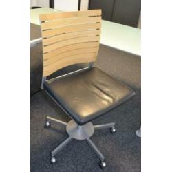 Bulo design bureaustoel hoogte verstelbaar & Steelcase Leap