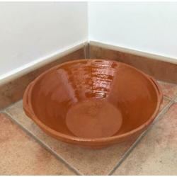 Franse cassole van La Poterie Not aardewerk kookpot