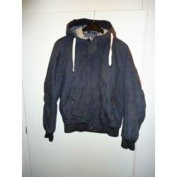 Blauw H&M jas - Maat:M