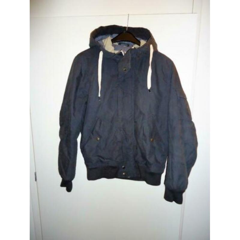Blauw H&M jas - Maat:M
