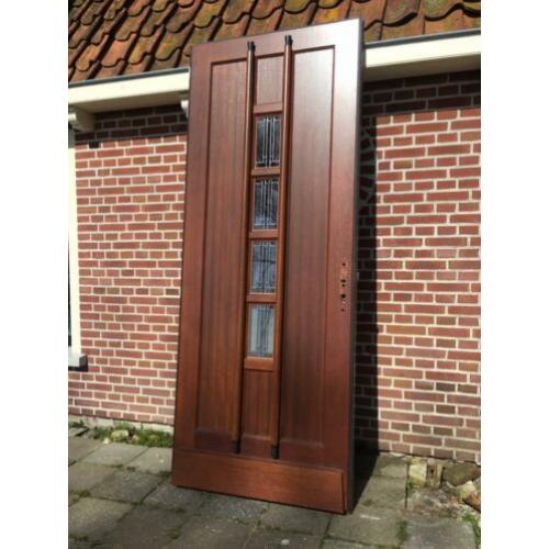 Voordeur Weekamp jaren dertig 92,5x233cm.