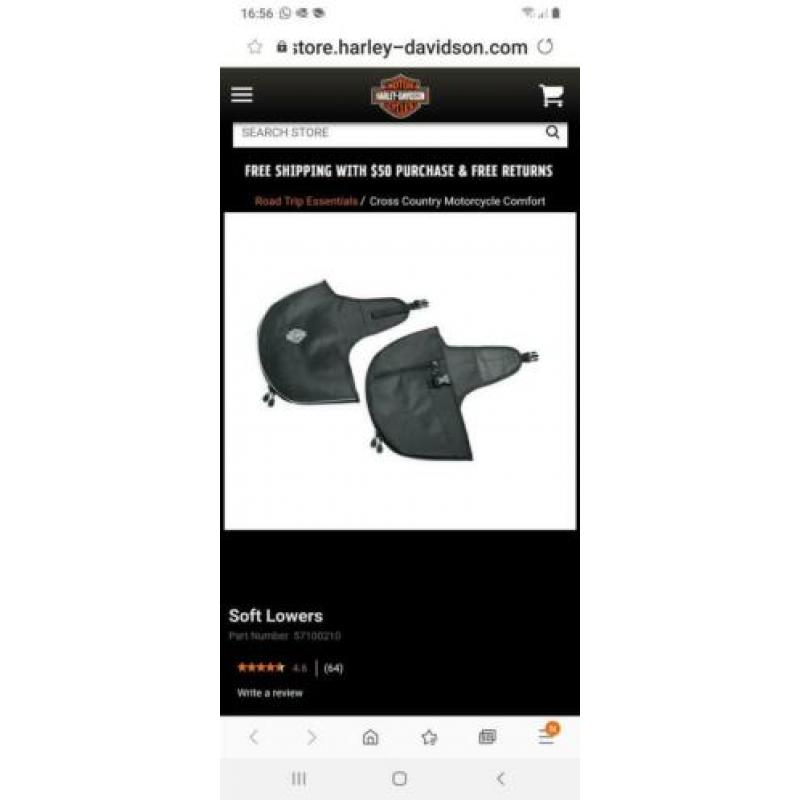 Harley davidson soft lowers