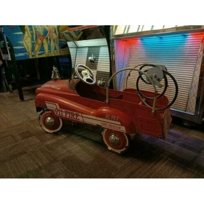 Trapauto / Pedalcar Fire Truck (USA) 60´s look !!!