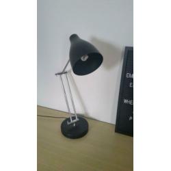 Bureaulamp zwart