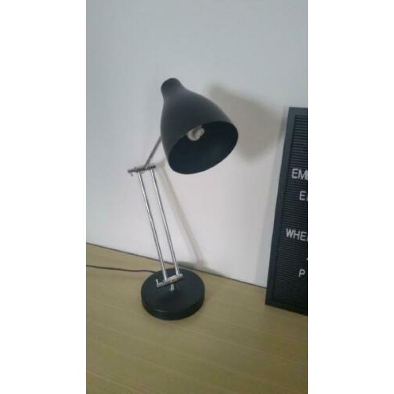 Bureaulamp zwart