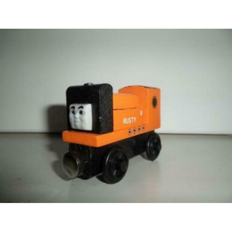 thomas de trein hout wood rusty trein nieuw
