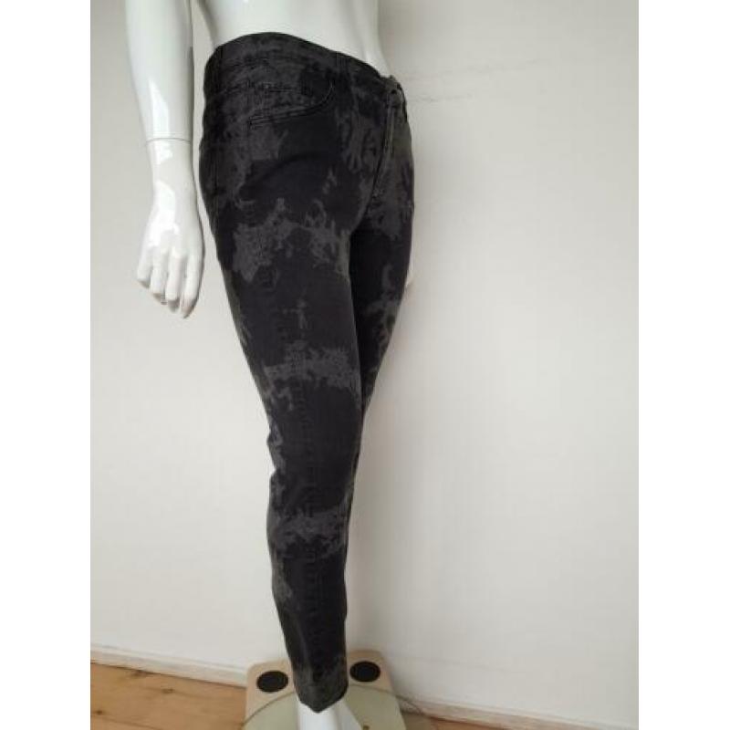 Skinny jeans Angels. Mt. 42. Grijs/print.
