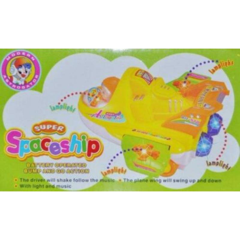 Super Spaceship Modern Astrogator Bump & Go Action #AKTIE#