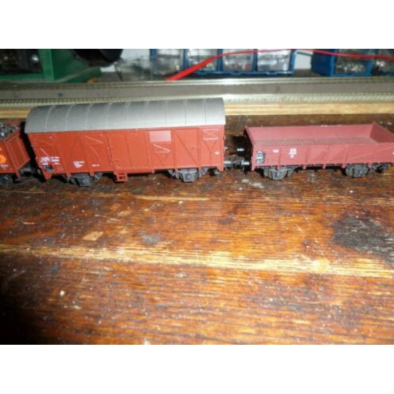 4x wagons geen doos roco Op onzinbiedingen wordt niet gereag