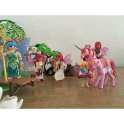 Playmobil feeën eiland met extra feeën/elfjes