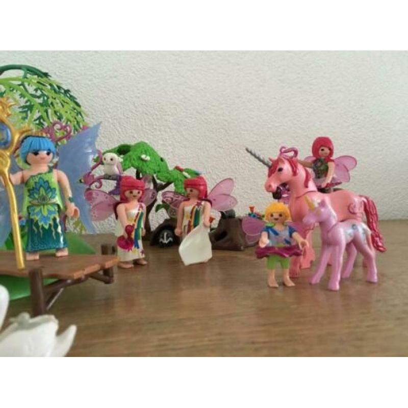 Playmobil feeën eiland met extra feeën/elfjes