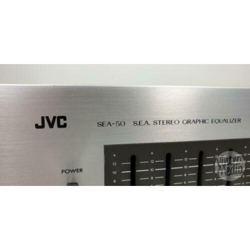 JVC SEA-50 Equalizer | 10 Bands | 32 Hz - 20 kHz | Vintage