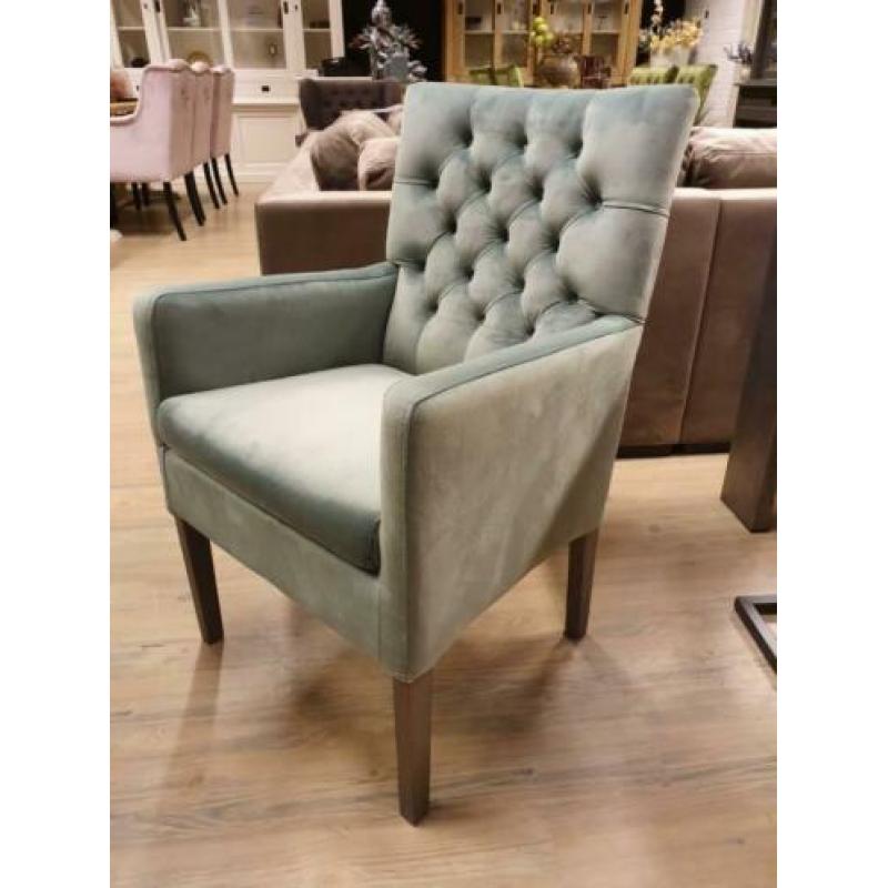 *ACTIE* 6 Stuks Landelijke Eetkamerstoelen Bianca (4)