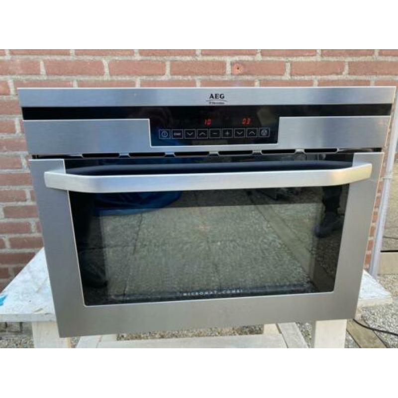 AEG inbouw combimagnetron oven