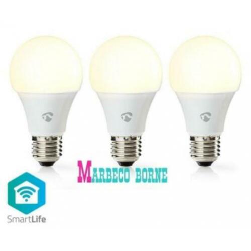 SmartLife Wi-Fi Smart LED-Lamp | Warm Wit | E27 | 3-Pack