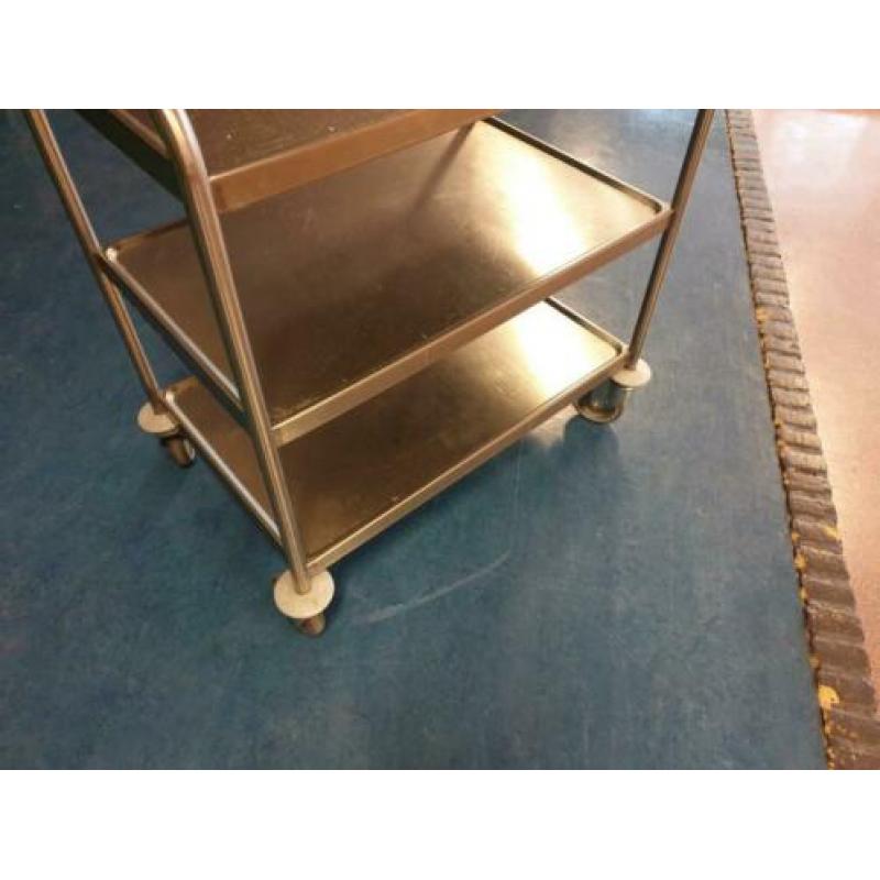Hupfer rvs serveerwagen keuken