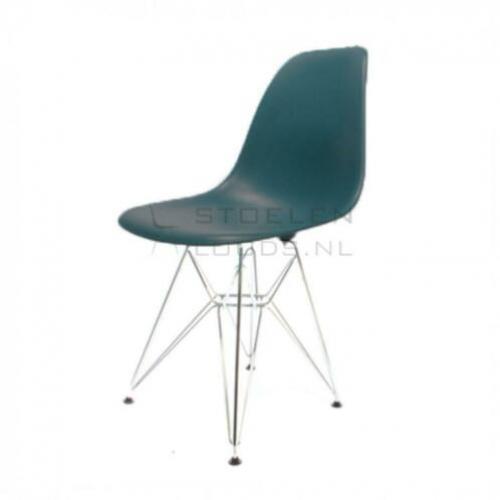 Eames stoel DSR *NIEUW* eetkamerstoel | kuipstoel *OCEAN*