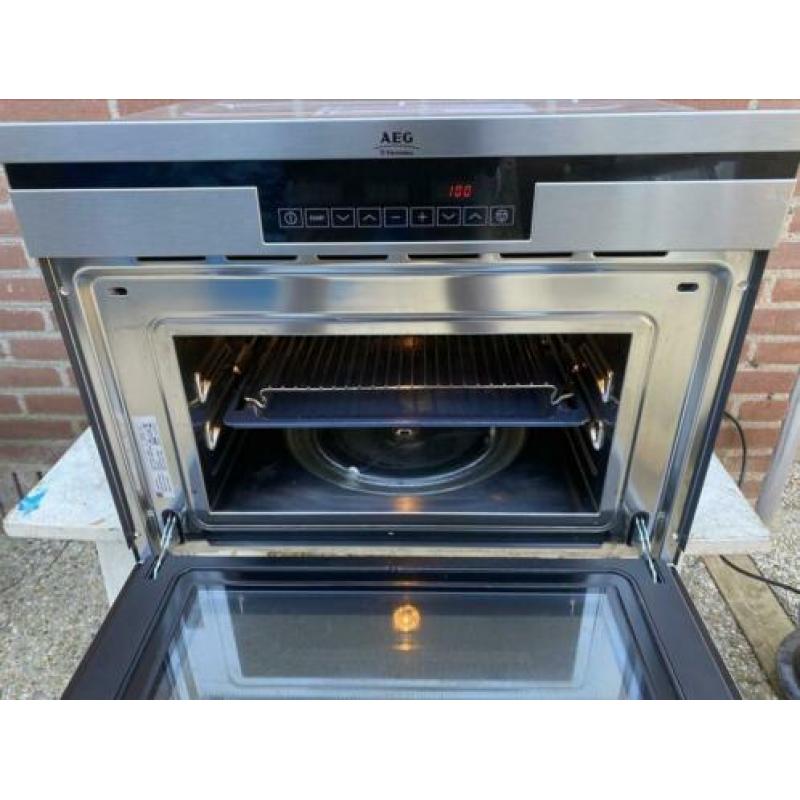 AEG inbouw combimagnetron oven