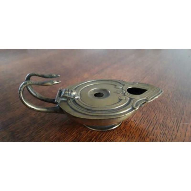 Oosterse wierook brander messing