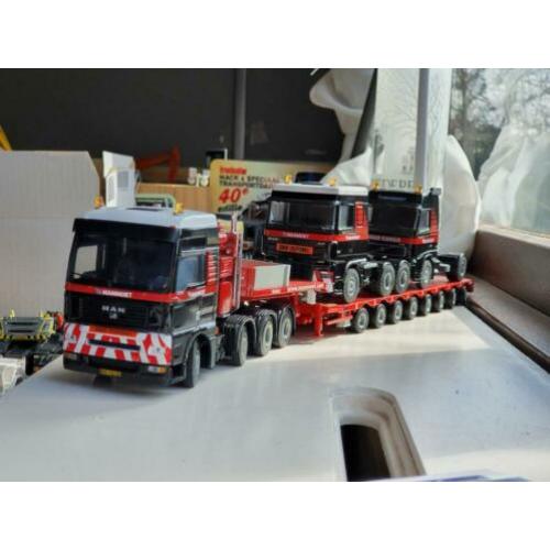 Mammoet Lion Toys set! Man, daf & volvo.