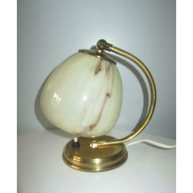 Antiek tafellampje/wandlampje