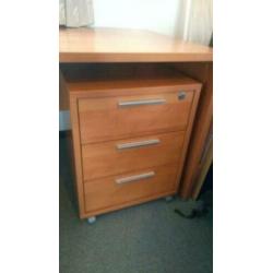 Bureau met ladeblok