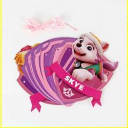 Nieuwe verjaardag slinger van Paw Patrol. Versiering. Feest