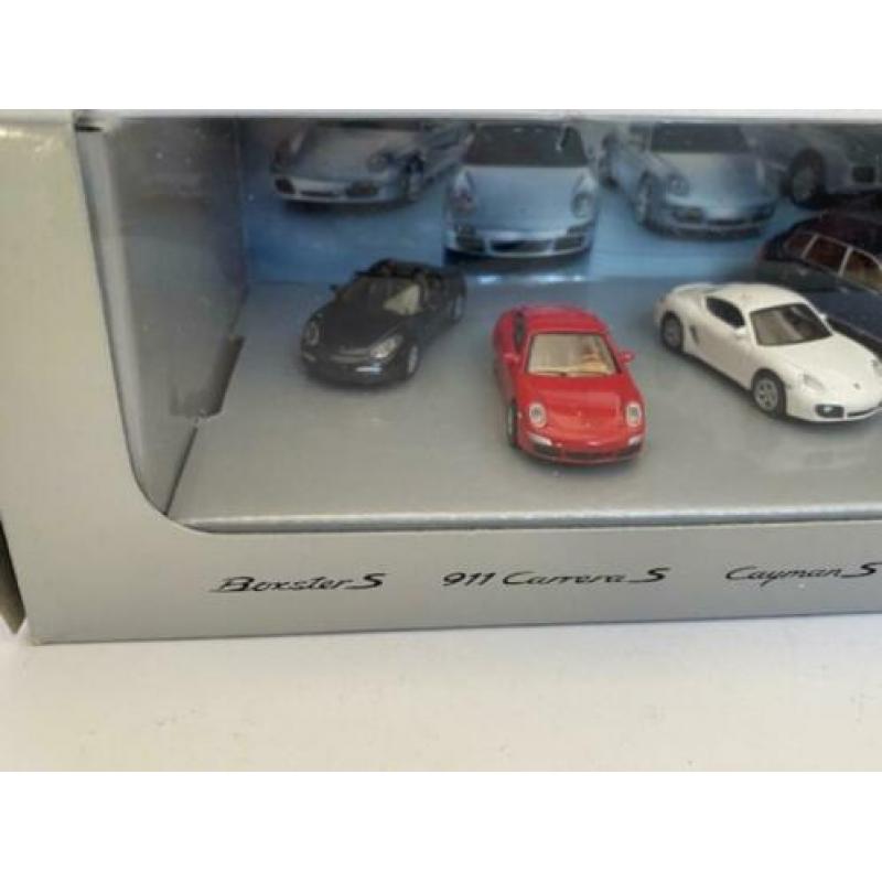 Porsche set van Schuco 1:87 (uniek en nieuw in doos)