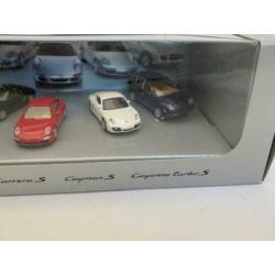 Porsche set van Schuco 1:87 (uniek en nieuw in doos)