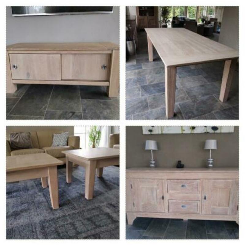 Massief eiken dressoir