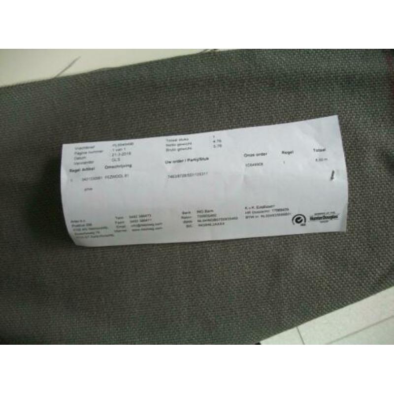 STOF VOOR DESIGN: Coupon De Ploeg Fezwool 81 stof (grijs)