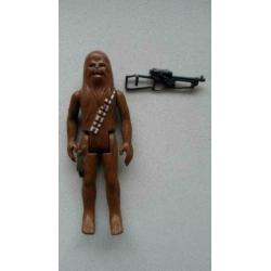Vintage star wars Chewbacca met wapen origineel 1977