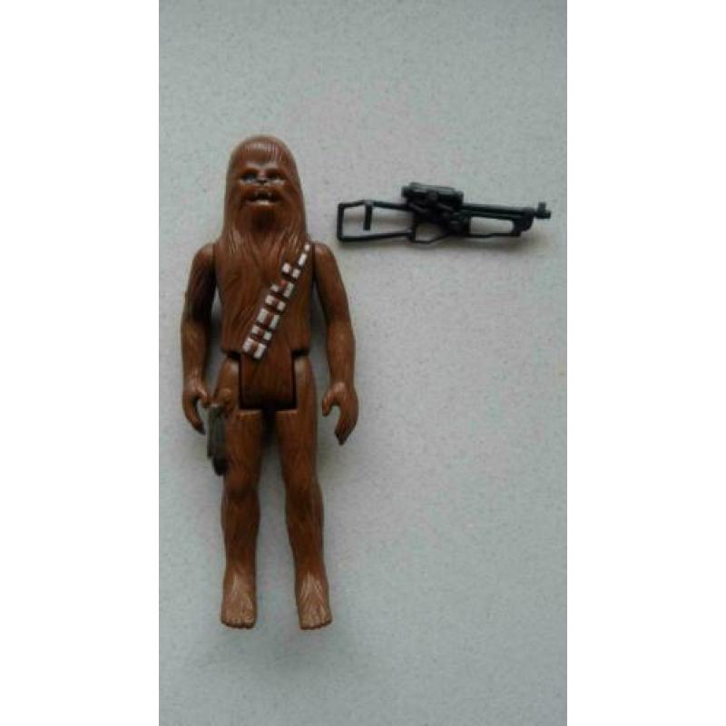 Vintage star wars Chewbacca met wapen origineel 1977