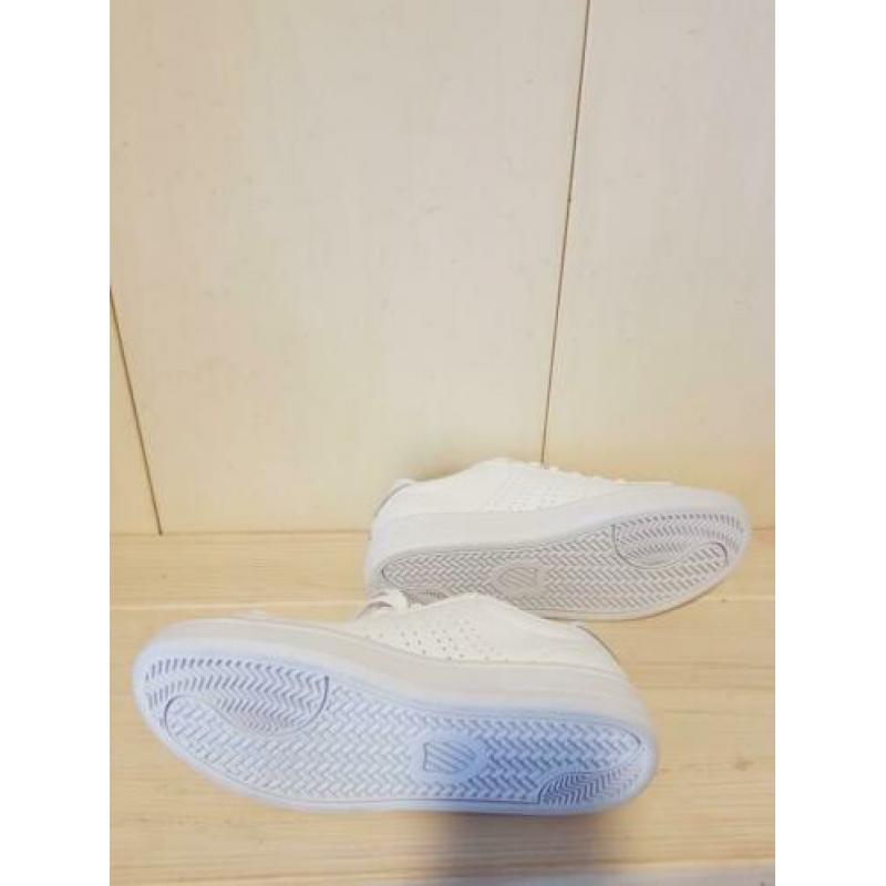 K SWISS ! Nieuw ! spierwitte sneakers, maat 38.