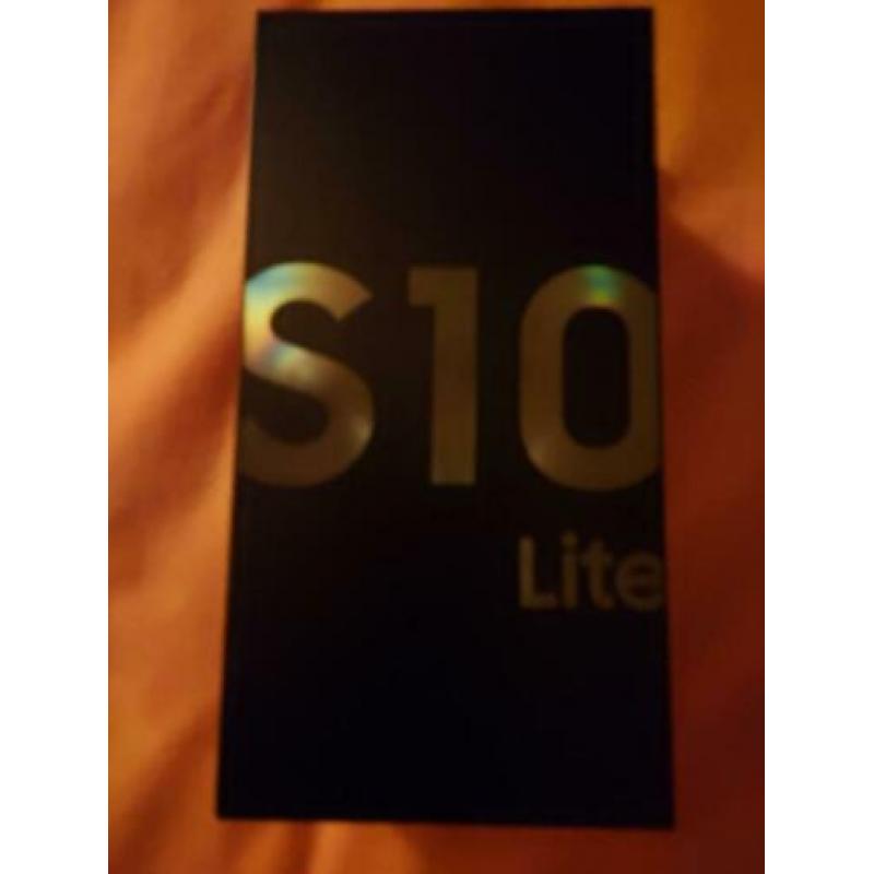 Nieuw!!Samsung.s10lite128gb.duosiem+garantie +bon.12.03.2020