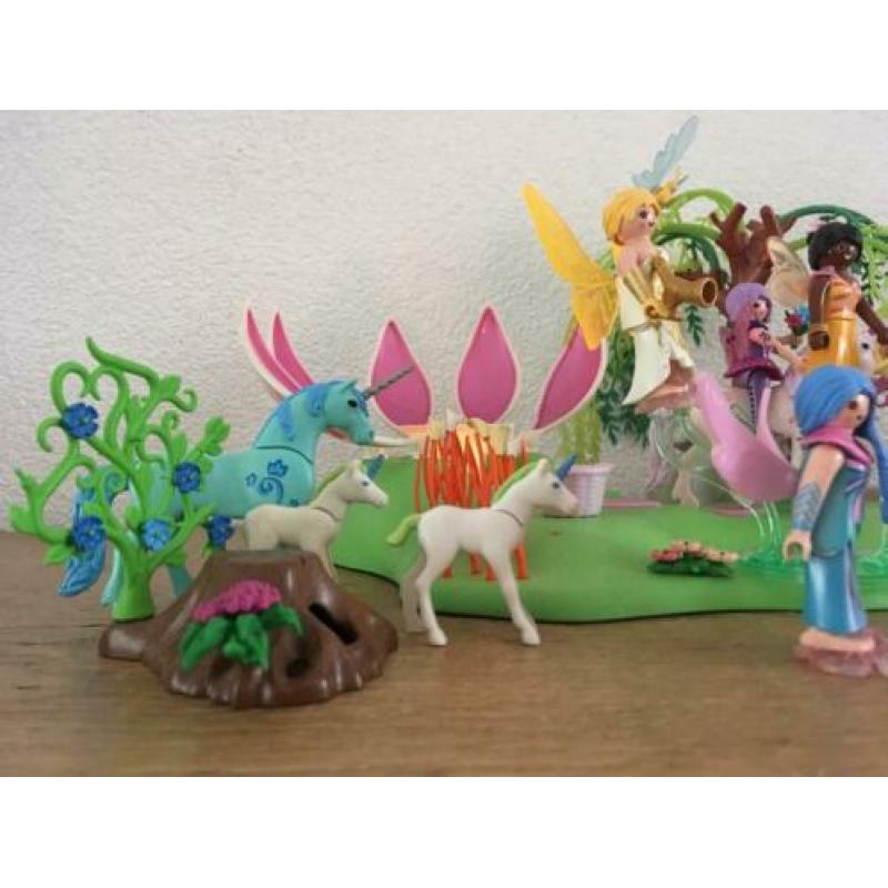 Playmobil feeën eiland met extra feeën/elfjes