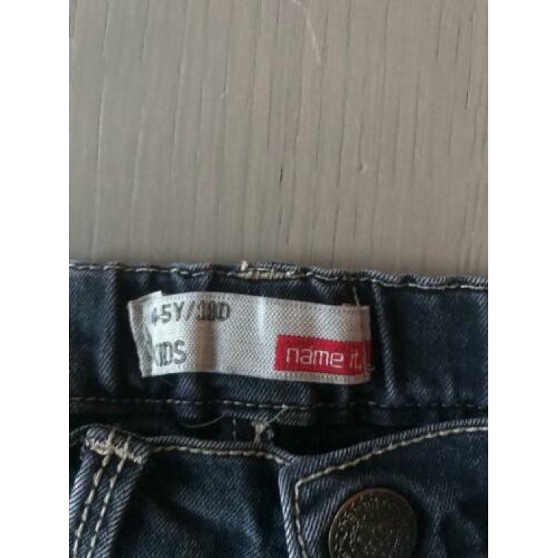 Name it jeans short maat 104