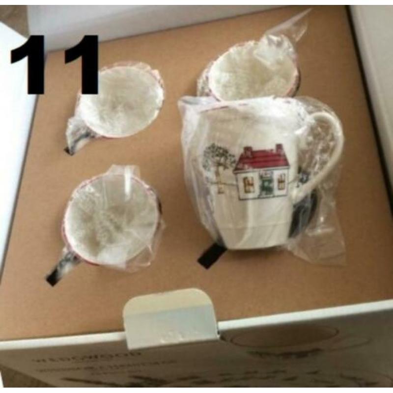 Wedgwood windsor Christmas kerstservies - 12-dlg 4 pers Doos