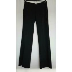 Nette Pantalon/Broek 38/40 Zwart Kreuk en strijkvrij Nieuw