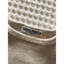 Setje jongetje beige/antraciet maat 62
