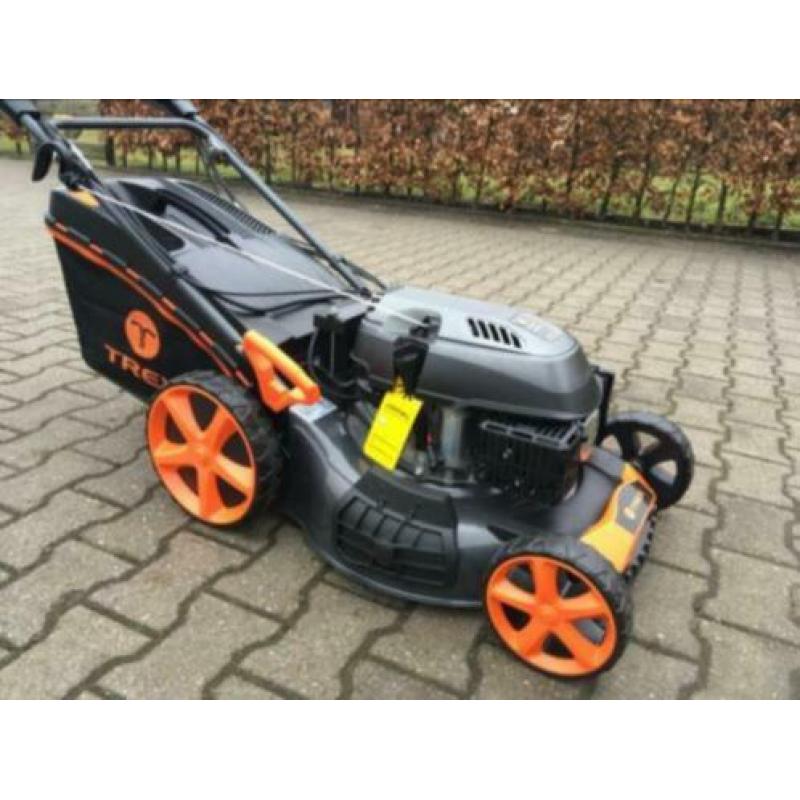 grasmaaier trex met mulch en opvang prijzen vanaf 249 euro
