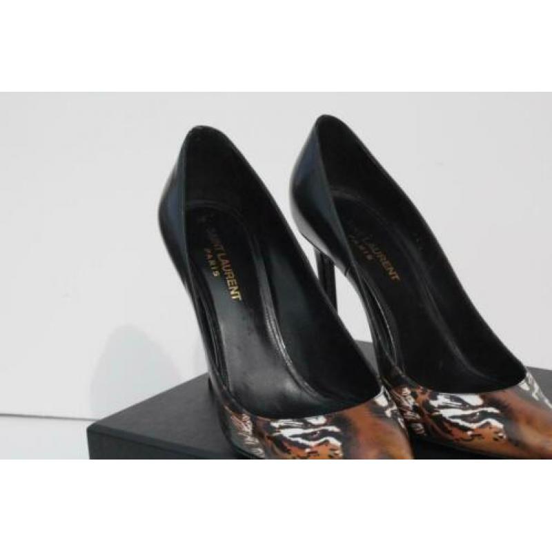 Yves saint laurent pumps hakken zwart tiger maat 38,5