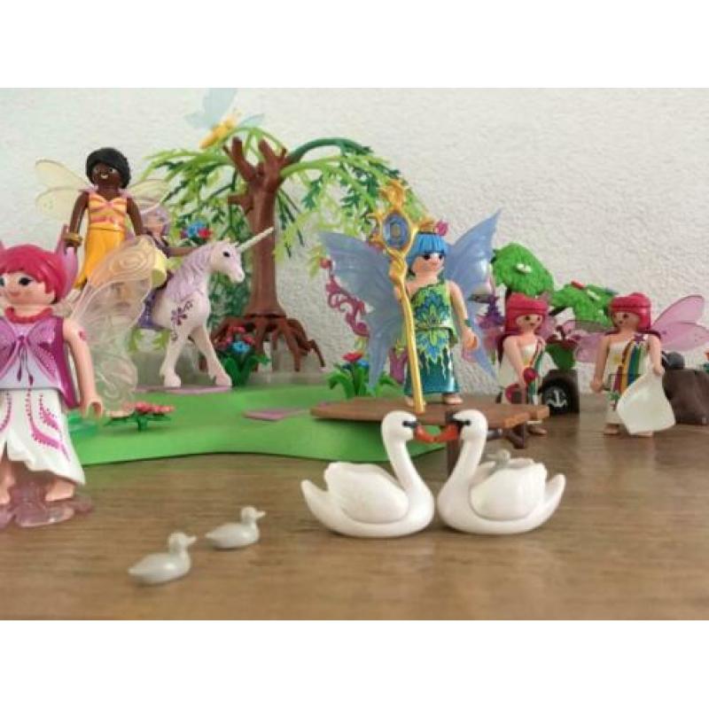 Playmobil feeën eiland met extra feeën/elfjes