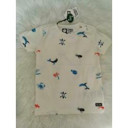 Tumble N Dry Set 4 delig Maat 80 Nieuw Tshirt Zomer Short