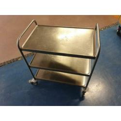 Hupfer rvs serveerwagen keuken