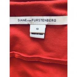 Diane von Furstenberg koraal stretch jurk - 12 / 38