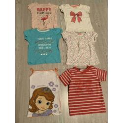 Baby kleding paket zomer maat 80/86 merk
