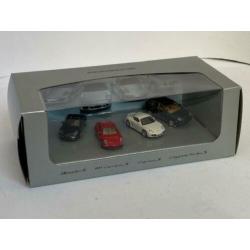 Porsche set van Schuco 1:87 (uniek en nieuw in doos)