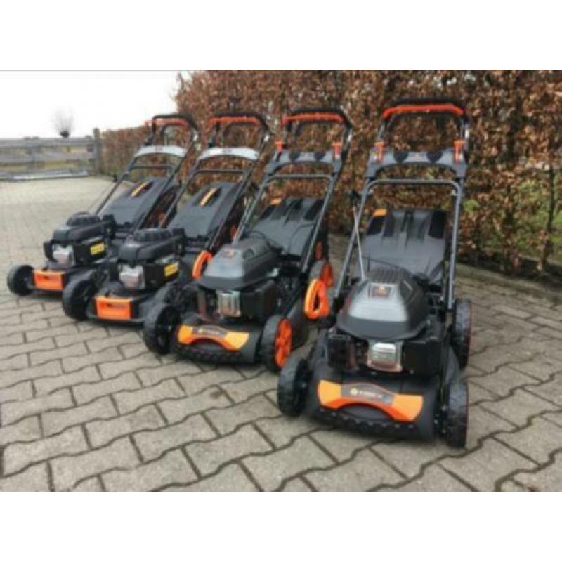 grasmaaier trex met mulch en opvang prijzen vanaf 249 euro